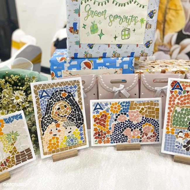 Mosaic Art Workshop with English-Speaking Instructor in Da Lat